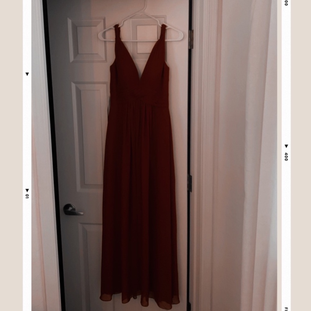 Azazie Bridesmaid Dress - Maren/Burgundy